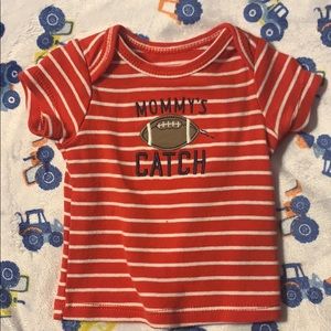 Newborn ‘Mommy’s Catch’ Football Tshirt